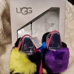 Ugg Fluff Yeah Party Spots Slipper